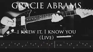 Gracie Abrams - I Knew It, I Know You (Live) | Vevo Extended Play [Guitar Cover w/ Tabs]