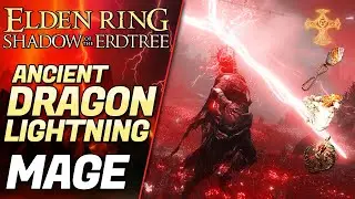 Elden Ring Ancient Dragon Lightning Mage Build!
