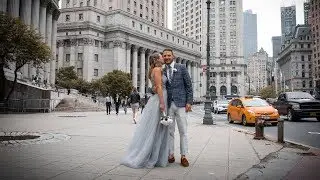 BEAUTIFUL New York City Hall WEDDING [USA Road Trip Day 7]