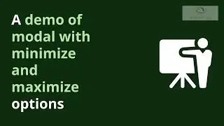 Bootstrap Modal: A jQuery plug-in to Maximize / Minimize Modal