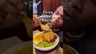 You BETTER come get you one of these Fried Cornish Hens before their all GONE! 
