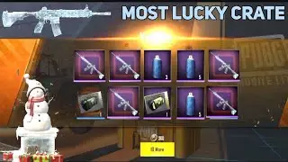 FAST TIME M416 Glacier Crate Opening in Pubg Lite 😱 Most Lucky Crate New M416 Glacier ⚡🔥
