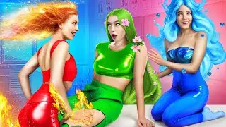 ¡Cuatro Elementos en la Vida Real! ¡Mi Hija Sobrevive a la Escuela más Estricta del Mundo!