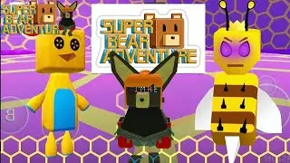 Petualangan Jojon sendirian di Sarang Lebah  SUPER BEAR ADVENTURE