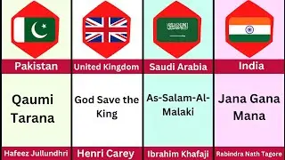 National Anthem And Their Writter From Different Countries