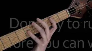 Learn Bass - The major scale