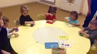 Урок раннего развития. Готовим печенье маленькими ручками