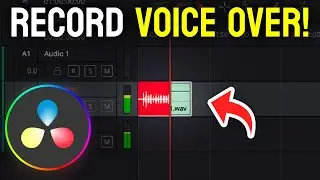 How to Record Voice Over Davinci Resolve - Full Guide