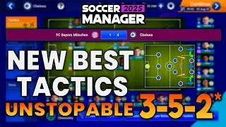 SM25 Best Tactics! |  SOCCER MANAGER 2025 | Best tactic