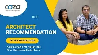 Well Known Architect Recommend COZA Smart Touch Switches & Home Automation Products