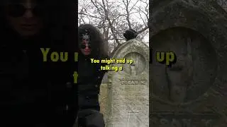 This is why you should use a spirit box when ghost hunting.