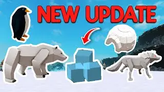 NEW UPDATE❄️Huge New Arctic Biome!❄️in THE SURVIVAL GAME ROBLOX 