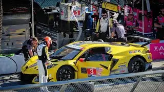 C8R Corvette Exhaust Sound Team Chevy 2022 Long Beach Grand Prix IMSA