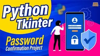 Create a Password Setup for a Login Page Using Python and Tkinter | Step-by-Step Tutorial!
