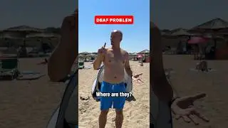 How to get their attention! #funny #deaf #asl #signlanguage