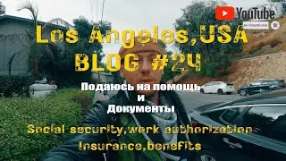 1000$💵пособие  в США/моя жизнь в Америке🇺🇸 Лос Анджелес/переезд в США/блог Америка