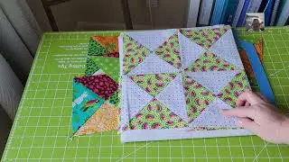 An Easy Hourglass Block / МК Блок 