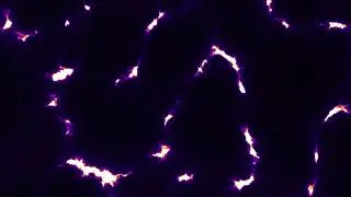 4K Purple Plasma Energy Background Loop Dark Ambient for Sleep