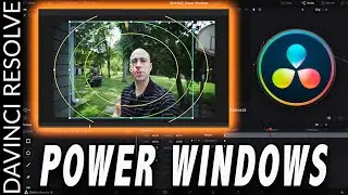 Power Windows & Color Correction in DaVinci Resolve [ Series 12] #davinciresolve