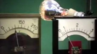 Измерение мощности, потребляемой лампой