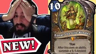 THE BEST DRUID DECK?! | Ignis Ramp Is INSANE! | Hearthstone Titans