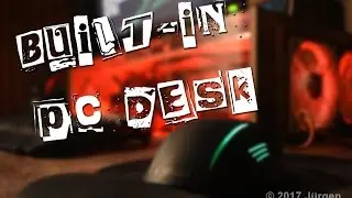 Built-In PC Desk DIY