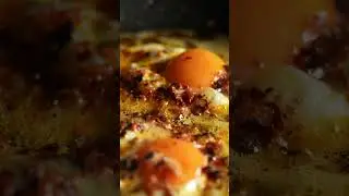 Chilli Crisp Yoghurt Eggs 🍳🔥 #chillioil #shorts #marionskitchen