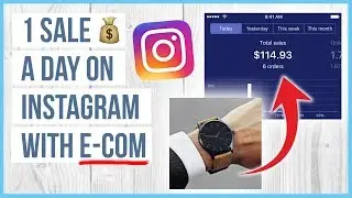 💰 How To Sell 1 Product A DAY On Instagram With E-COMMERCE / Shopify 💰