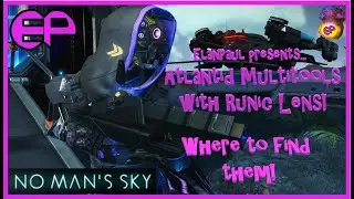 No Man's Sky How to find the Atlantid Multitool with Runic Lens! #atlantid #runiclens