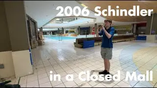 Final Ride on the Schindler Hydraulic Elevator near AMC Theater - Chesterfield Mall
