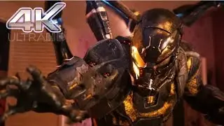 Ant-Man vs Yellowjacket - Final Fight Scene _ Ant-Man (2015) Movie CLIP HD ( 2160 X 3840 60fps )