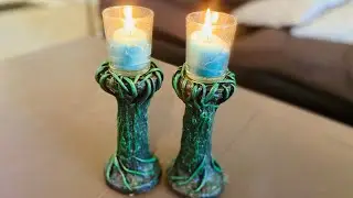 DIY candle stand | cardboard craft