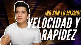 DIFERENCIA ENTRE RAPIDEZ Y VELOCIDAD | COMIPEMS