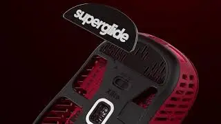 Superglide World's Best Premium Glass Skates for Xlite Wireless Gaming Mouse - Pulsar Gaming Gears ®