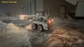 Ontario Buried in Ice Today! Massive Snow Storm Burying Vehicles, Homes in Canada