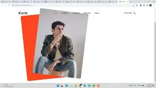 Lets design a responsive personal portfolio website in html & css #video #viralvideo
