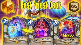 The Best Priest Deck To Play All Day Long For The Most Fun Games At Perils in Paradise | Hearthstone
