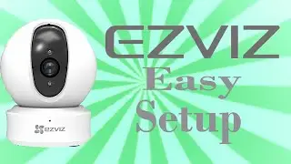 EZVIZ C6N | How To Setup Wifi And Install EZVIZ C6N