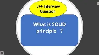 Software Design - Introduction to SOLID Principles || SOLID Principles || SOLID Design Principles