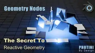 Geometry Nodes Proximity - Blender Tutorial