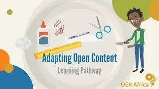 AfLIA OER Africa Adapt Open Content Learning Pathway briefing