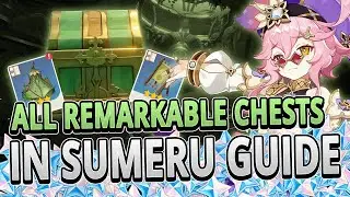 All 40 Remarkable Chests in Sumeru FAST ROUTE GUIDE | Genshin Impact 3.0