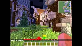 Minecraft:HUNGER GAMES-Перестрелка в замке(#1)