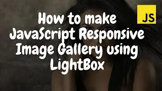 How to make Image Gallery Using Lightbox In JavaScript