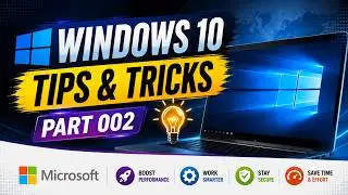 Windows 10 Tips & Tricks in Detail | Part - 02 | Microsoft Windows Shortcuts