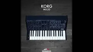 Korg MS-20 analog synth - SAMPLE PACK (DEMO)