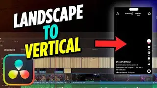 How to Change Timeline Resolution in DaVinci Resolve (Landscape to Vertical for Shorts & Reels)