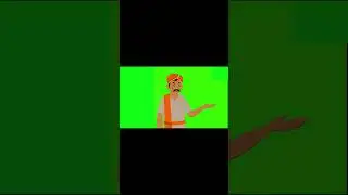 Green Screen Talking Character Animation No Copyright| Cartoon Character Green Screen