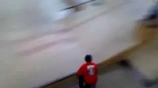 haha he fell