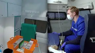 Тренажер по оказанию неотложной помощи в автомобиле СМП